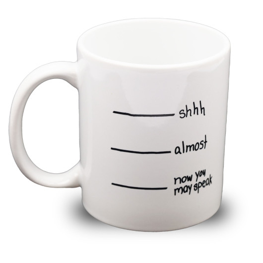 You May Now Speak Mugs Graphic